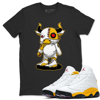 Jordan 13 Del Sol Sneaker Match Tees Cyborg Bull Sneaker Tees Jordan 13 Del Sol Sneaker Release Tees Unisex Shirts