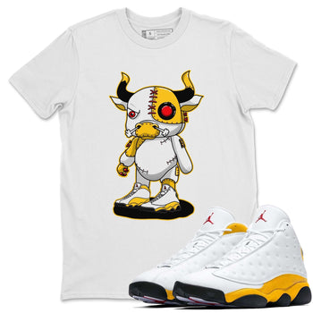 Jordan 13 Del Sol Sneaker Match Tees Cyborg Bull Sneaker Tees Jordan 13 Del Sol Sneaker Release Tees Unisex Shirts