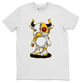 Jordan 13 Del Sol Sneaker Match Tees Cyborg Bull Sneaker Tees Jordan 13 Del Sol Sneaker Release Tees Unisex Shirts