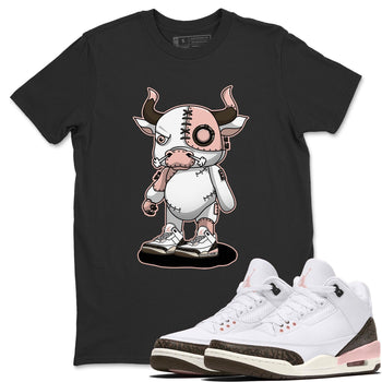 Jordan 3 Atmosphere Sneaker Match Tees Cyborg Bull Sneaker Tees Jordan 3 Atmosphere Sneaker Release Tees Unisex Shirts