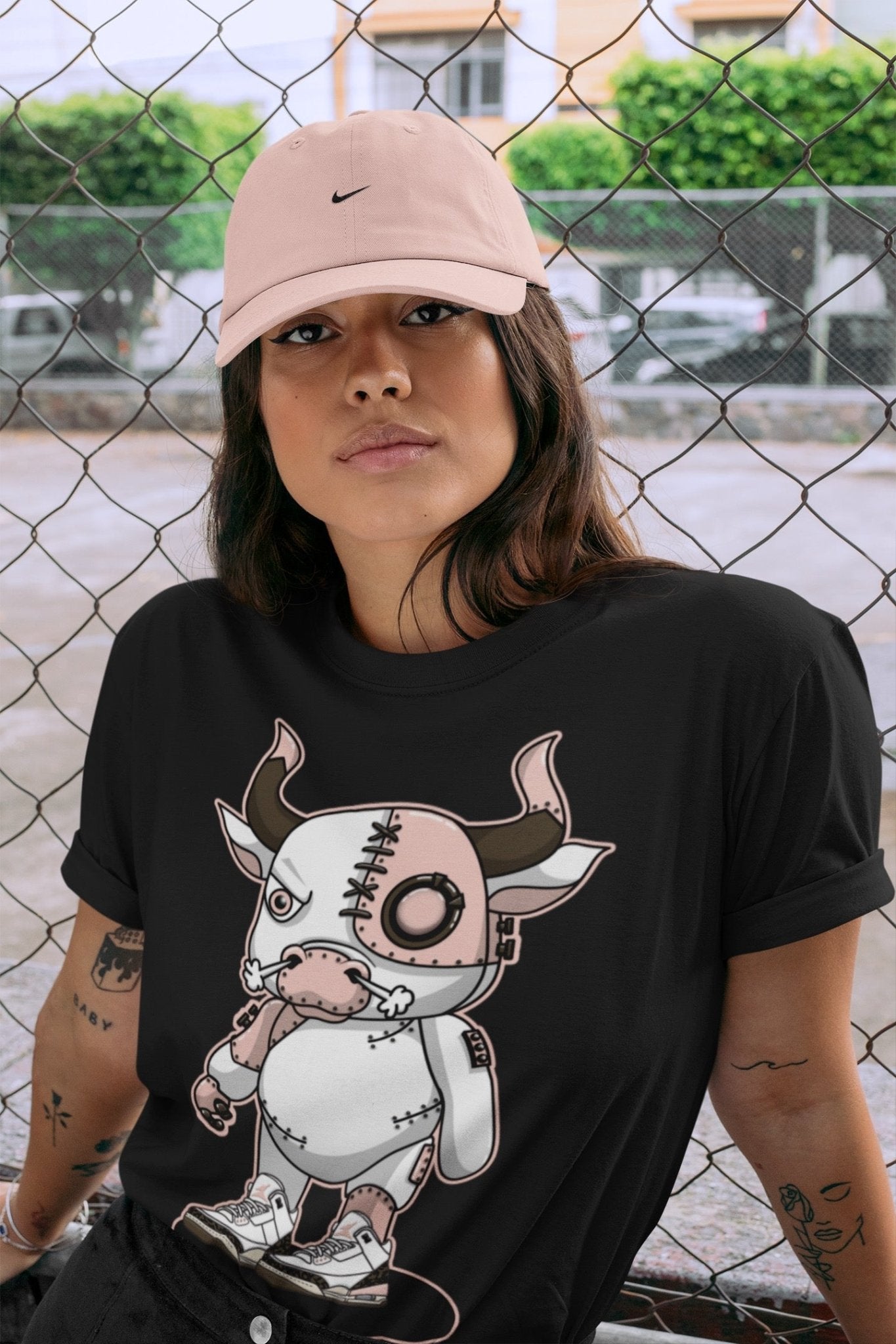 Jordan 3 Atmosphere Sneaker Match Tees Cyborg Bull Sneaker Tees Jordan 3 Atmosphere Sneaker Release Tees Unisex Shirts