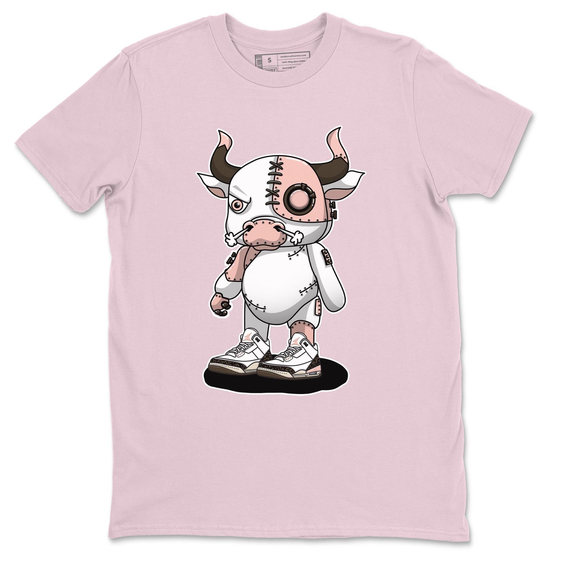 Jordan 3 Atmosphere Sneaker Match Tees Cyborg Bull Sneaker Tees Jordan 3 Atmosphere Sneaker Release Tees Unisex Shirts