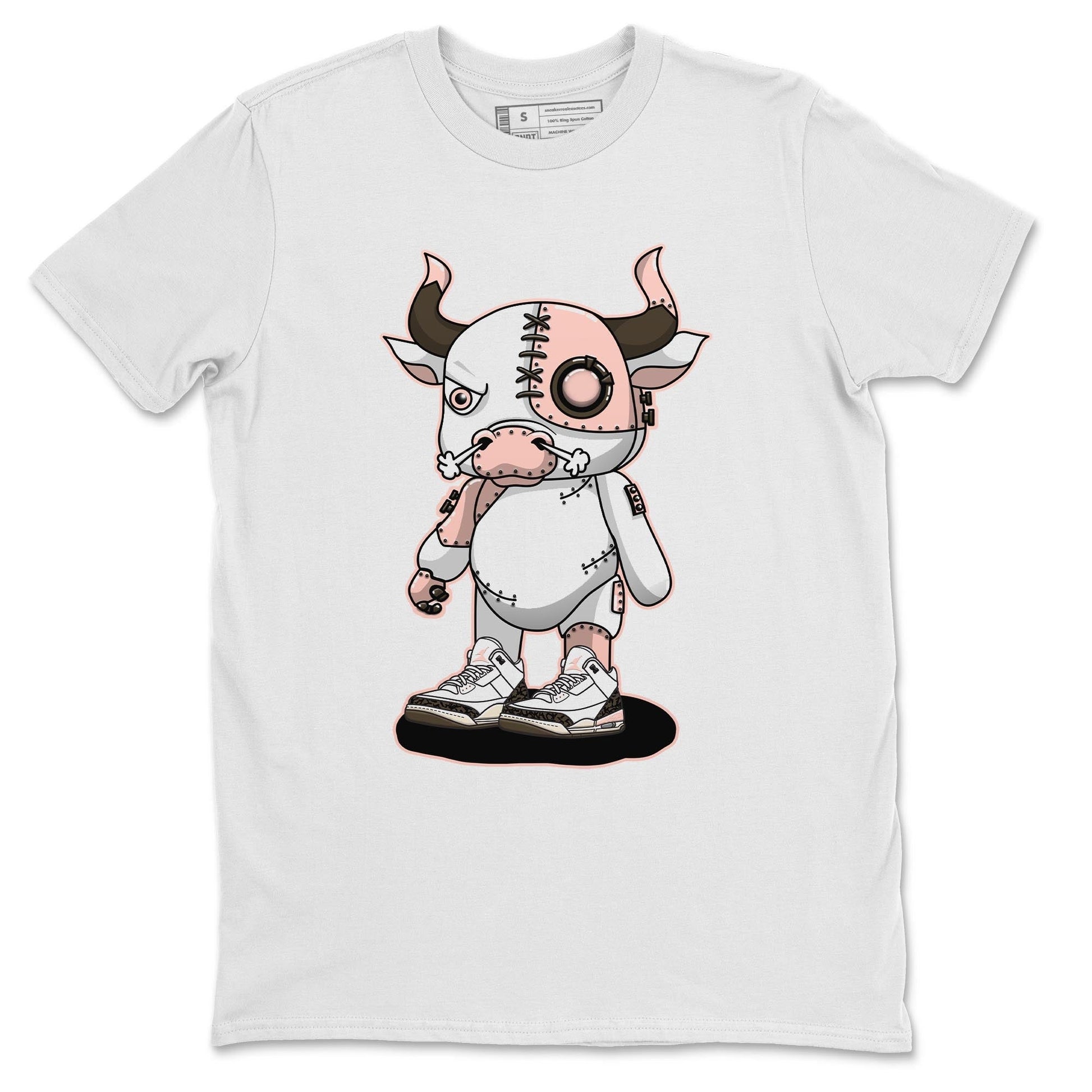 Jordan 3 Atmosphere Sneaker Match Tees Cyborg Bull Sneaker Tees Jordan 3 Atmosphere Sneaker Release Tees Unisex Shirts