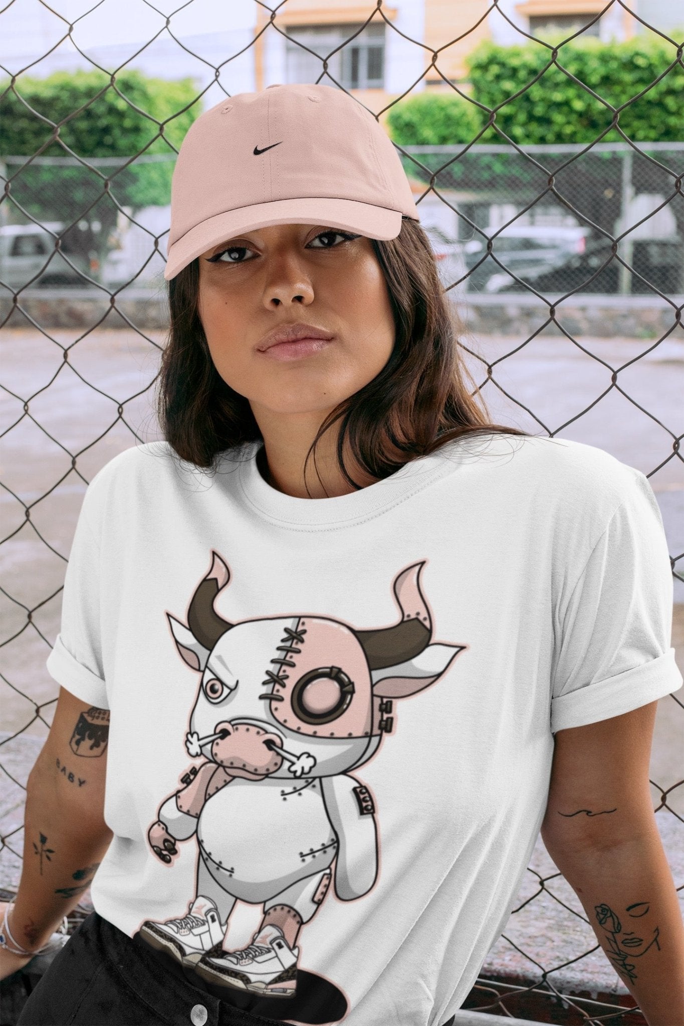 Jordan 3 Atmosphere Sneaker Match Tees Cyborg Bull Sneaker Tees Jordan 3 Atmosphere Sneaker Release Tees Unisex Shirts