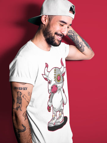 Jordan 3 Cardinal Sneaker Match Tees Cyborg Bull Sneaker Tees Jordan 3 Cardinal Sneaker Release Tees Unisex Shirts