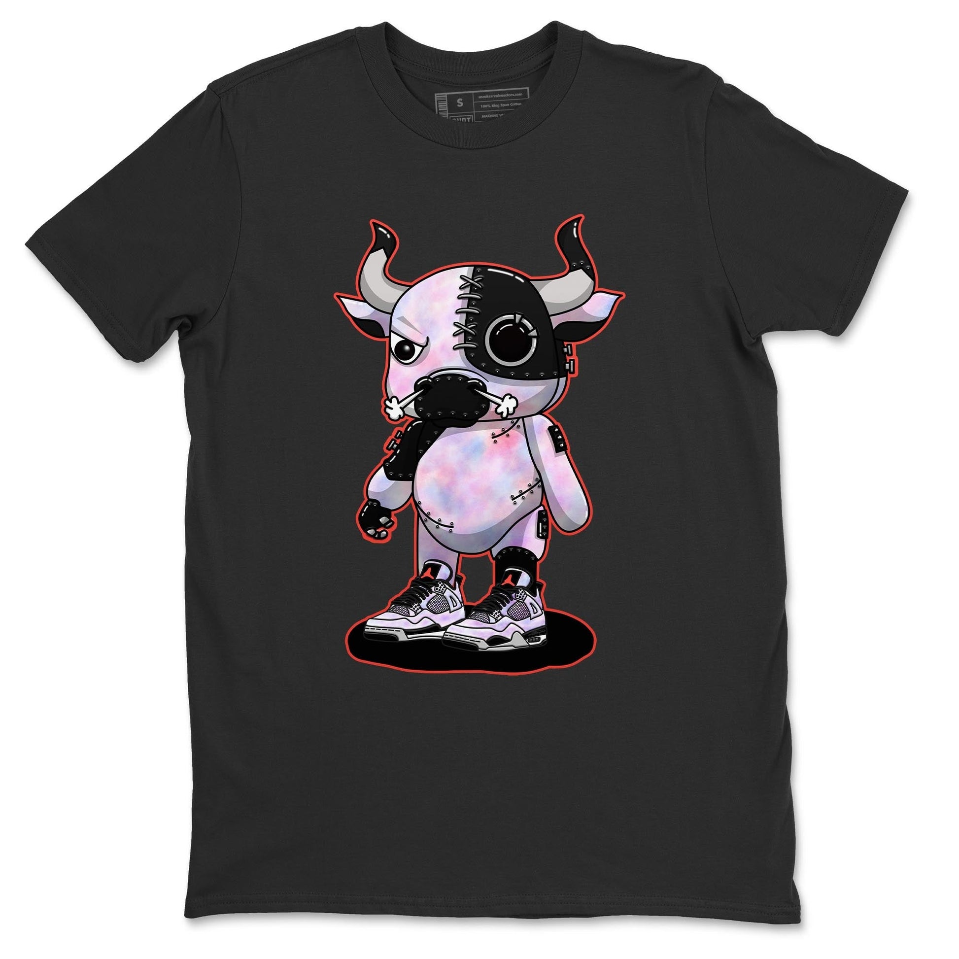 Jordan 4 Zen Master Sneaker Match Tees Cyborg Bull Sneaker Tees Jordan 4 Zen Master Sneaker Release Tees Unisex Shirts
