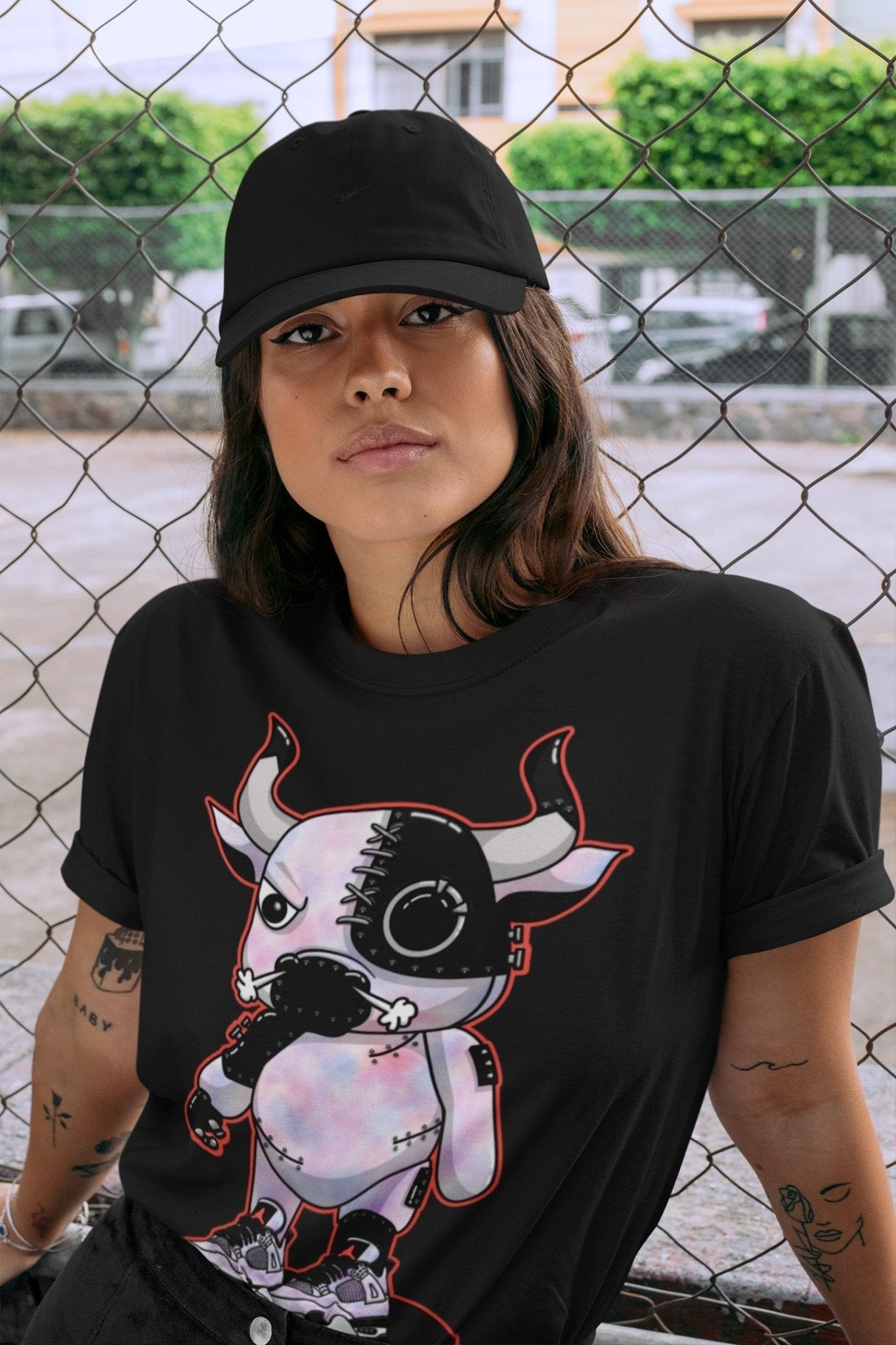 Jordan 4 Zen Master Sneaker Match Tees Cyborg Bull Sneaker Tees Jordan 4 Zen Master Sneaker Release Tees Unisex Shirts