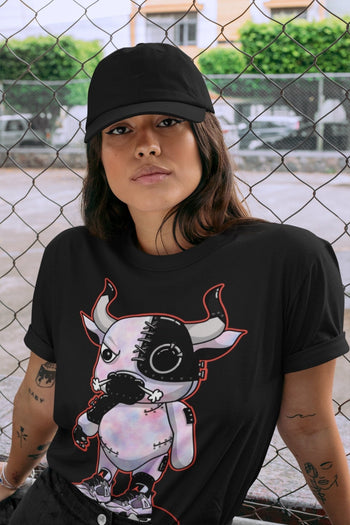 Jordan 4 Zen Master Sneaker Match Tees Cyborg Bull Sneaker Tees Jordan 4 Zen Master Sneaker Release Tees Unisex Shirts