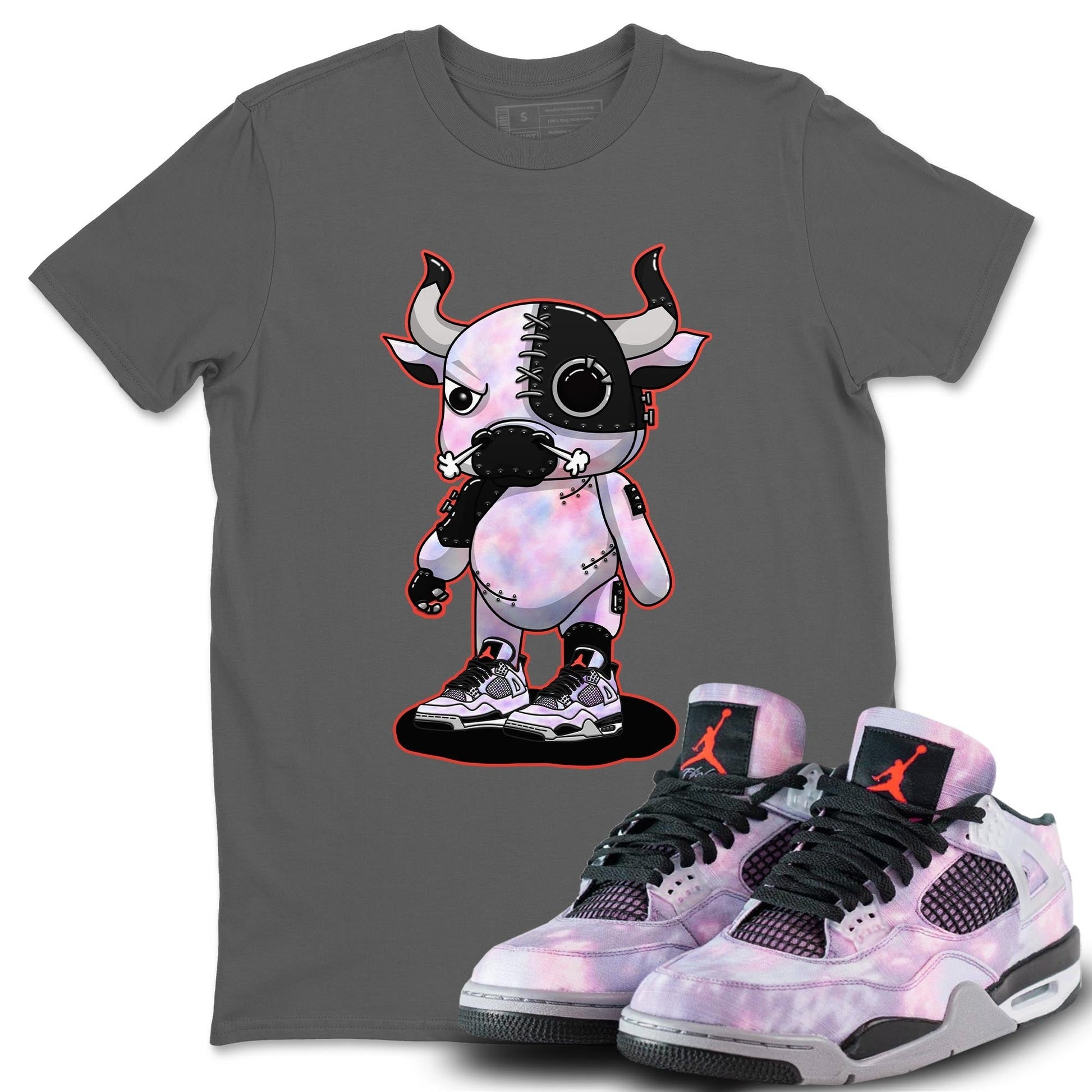 Jordan 4 Zen Master Sneaker Match Tees Cyborg Bull Sneaker Tees Jordan 4 Zen Master Sneaker Release Tees Unisex Shirts