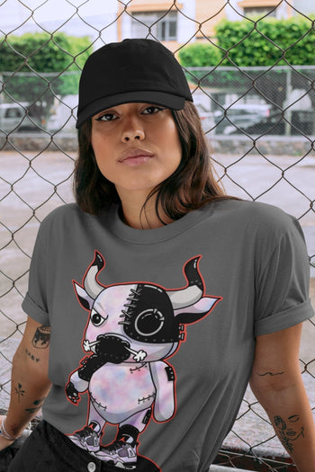 Jordan 4 Zen Master Sneaker Match Tees Cyborg Bull Sneaker Tees Jordan 4 Zen Master Sneaker Release Tees Unisex Shirts