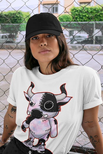 Jordan 4 Zen Master Sneaker Match Tees Cyborg Bull Sneaker Tees Jordan 4 Zen Master Sneaker Release Tees Unisex Shirts