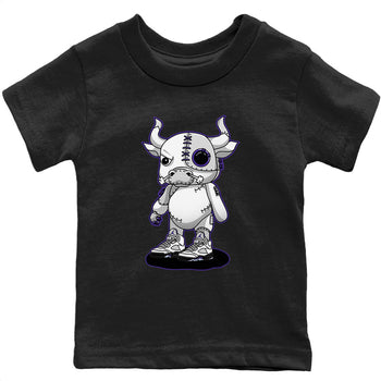 Jordan 5 Concord Sneaker Match Tees Cyborg Bull Sneaker Tees Jordan 5 Concord Sneaker Release Tees Kids Shirts