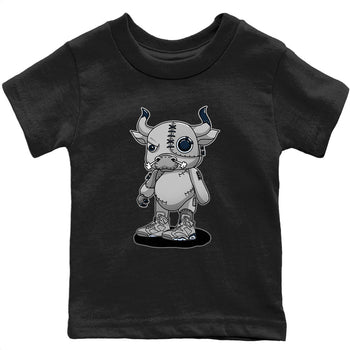 Jordan 6 Georgetown Sneaker Match Tees Cyborg Bull Sneaker Tees Jordan 6 Georgetown Sneaker Release Tees Kids Shirts