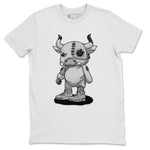 Jordan 6 Georgetown Sneaker Match Tees Cyborg Bull Sneaker Tees Jordan 6 Georgetown Sneaker Release Tees Unisex Shirts