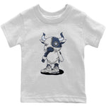 Jordan 6 Midnight Navy Sneaker Match Tees Cyborg Bull Sneaker Tees Jordan 6 Midnight Navy Sneaker Release Tees Kids Shirts