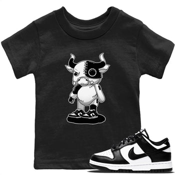 Dunk Panda Sneaker Match Tees Cyborg bull Sneaker Tees Dunk Panda Sneaker Release Tees Kids Shirts