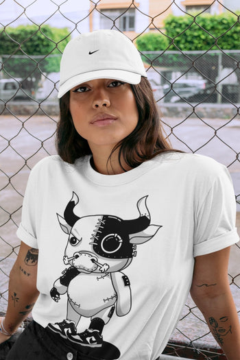 Dunk Panda Sneaker Match Tees Cyborg bull Sneaker Tees Dunk Panda Sneaker Release Tees Unisex Shirts