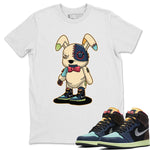 Jordan 1 Bio Hack Sneaker Match Tees Cyborg Bunny Sneaker Tees Jordan 1 Bio Hack Sneaker Release Tees Unisex Shirts