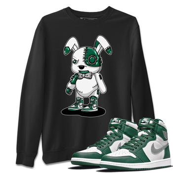 Jordan 1 Gorge Green Sneaker Match Tees Cyborg Bunny Sneaker Tees Jordan 1 Gorge Green Sneaker Release Tees Unisex Shirts