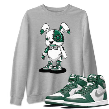 Jordan 1 Gorge Green Sneaker Match Tees Cyborg Bunny Sneaker Tees Jordan 1 Gorge Green Sneaker Release Tees Unisex Shirts