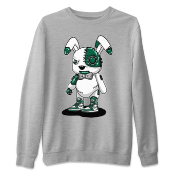 Jordan 1 Gorge Green Sneaker Match Tees Cyborg Bunny Sneaker Tees Jordan 1 Gorge Green Sneaker Release Tees Unisex Shirts
