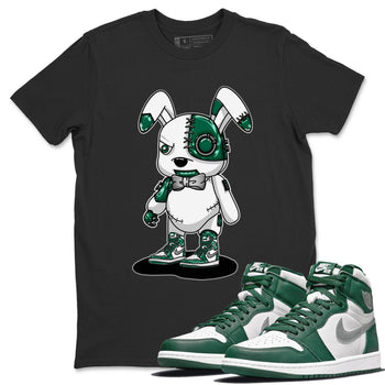 Jordan 1 Gorge Green Sneaker Match Tees Cyborg Bunny Sneaker Tees Jordan 1 Gorge Green Sneaker Release Tees Unisex Shirts