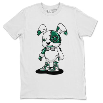Jordan 1 Gorge Green Sneaker Match Tees Cyborg Bunny Sneaker Tees Jordan 1 Gorge Green Sneaker Release Tees Unisex Shirts