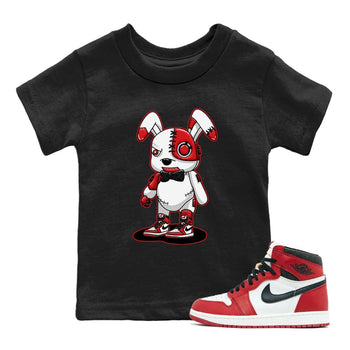 Jordan 1 lost & found Sneaker Match Tees Cyborg Bunny Sneaker Tees Jordan 1 lost & found Sneaker Release Tees Kids Shirts