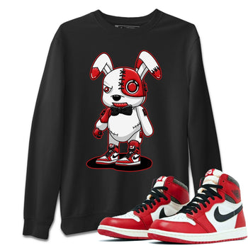 Jordan 1 lost & found Sneaker Match Tees Cyborg Bunny Sneaker Tees Jordan 1 lost & found Sneaker Release Tees Unisex Shirts