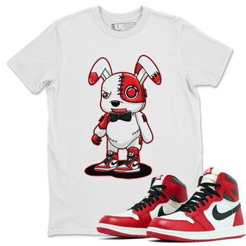 Jordan 1 lost & found Sneaker Match Tees Cyborg Bunny Sneaker Tees Jordan 1 lost & found Sneaker Release Tees Unisex Shirts