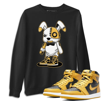 Jordan 1 Pollen Sneaker Match Tees Cyborg Bunny Sneaker Tees Jordan 1 Pollen Sneaker Release Tees Unisex Shirts