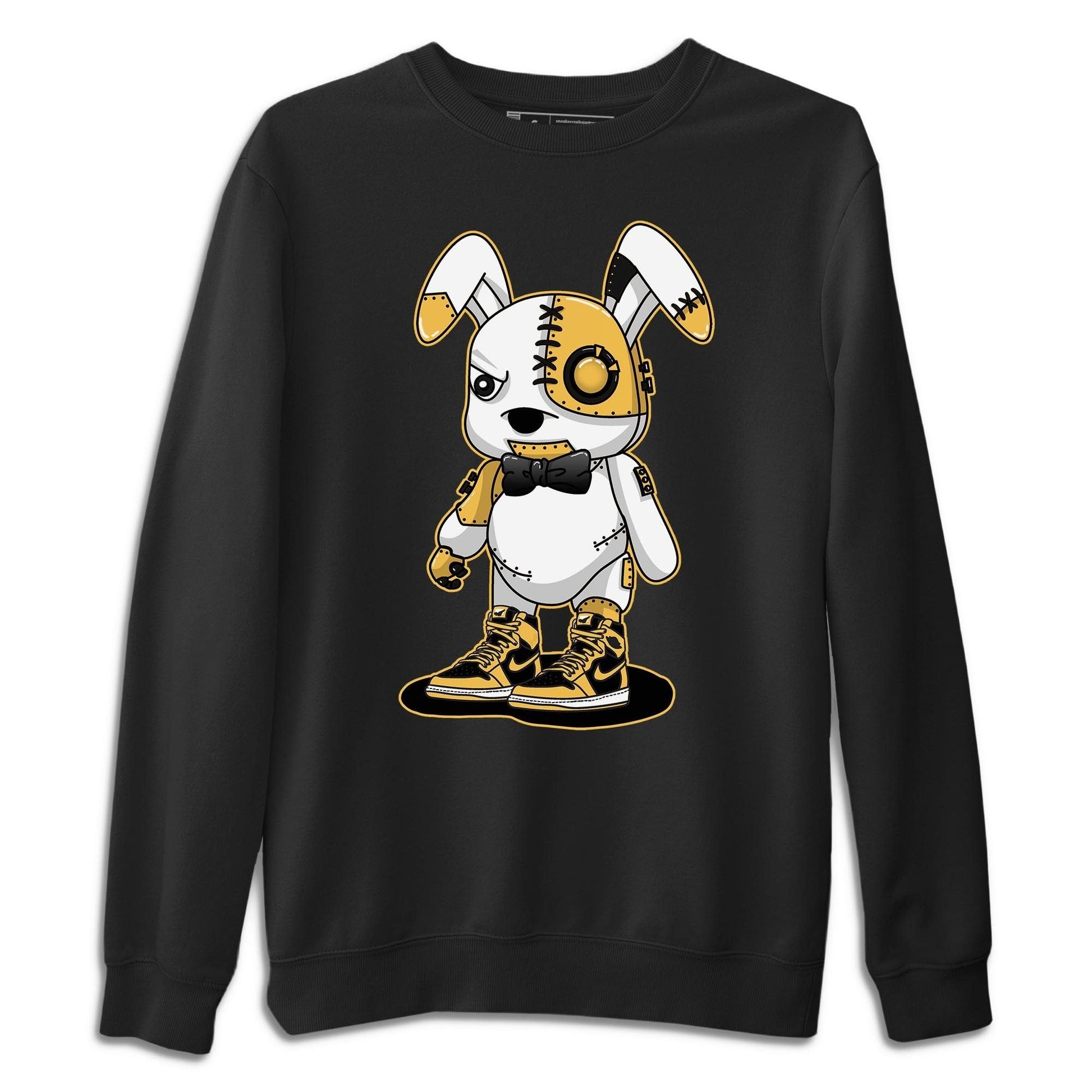 Jordan 1 Pollen Sneaker Match Tees Cyborg Bunny Sneaker Tees Jordan 1 Pollen Sneaker Release Tees Unisex Shirts