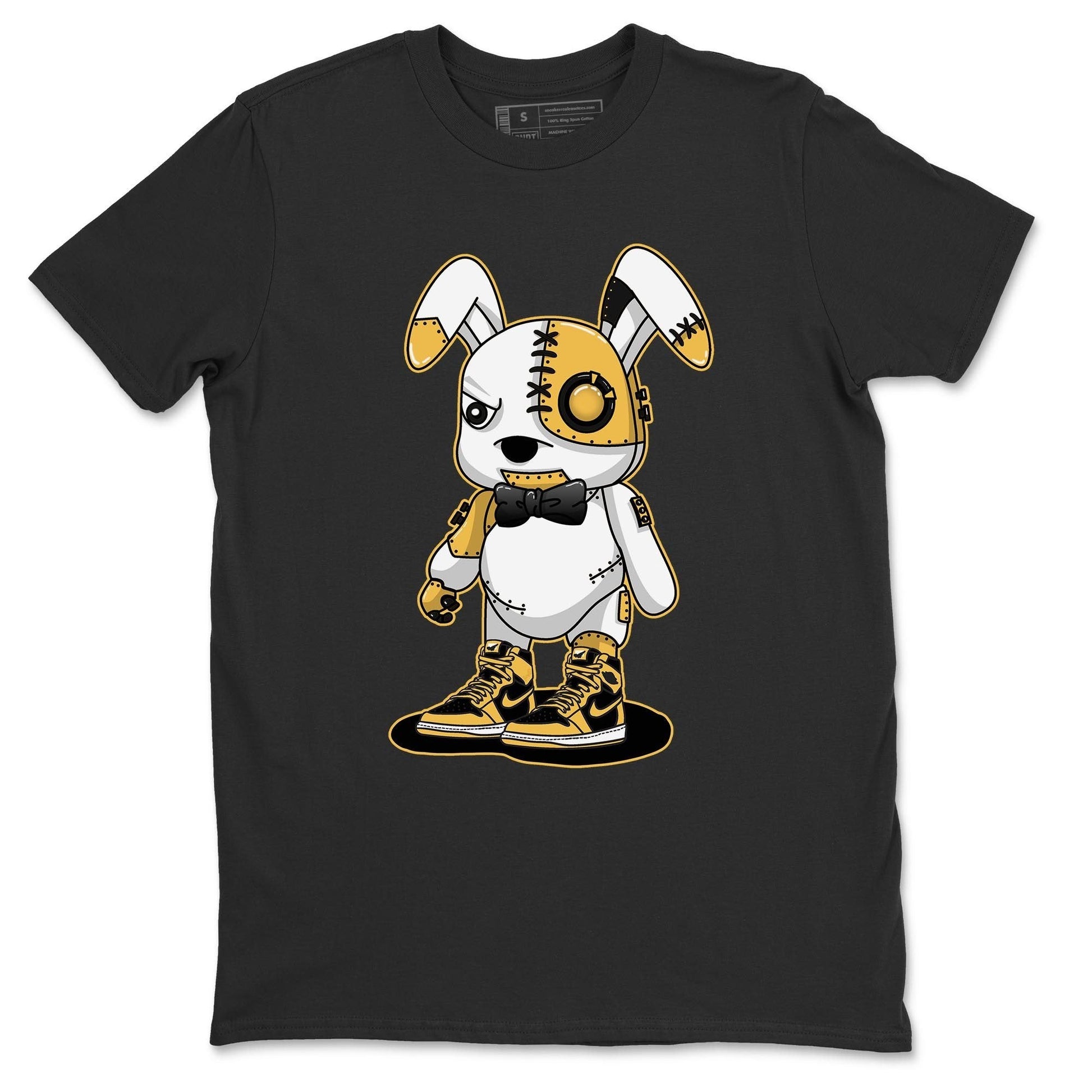 Jordan 1 Pollen Sneaker Match Tees Cyborg Bunny Sneaker Tees Jordan 1 Pollen Sneaker Release Tees Unisex Shirts