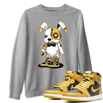 Jordan 1 Pollen Sneaker Match Tees Cyborg Bunny Sneaker Tees Jordan 1 Pollen Sneaker Release Tees Unisex Shirts