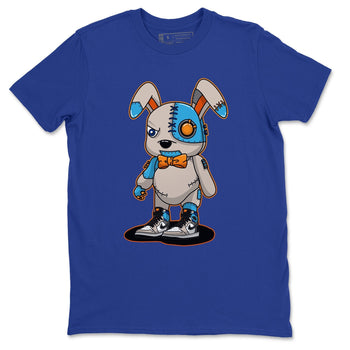 Jordan 1 Prototype Sneaker Match Tees Cyborg Bunny Sneaker Tees Jordan 1 Prototype Sneaker Release Tees Unisex Shirts