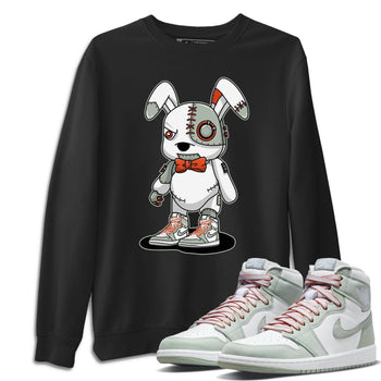 Jordan 1 Seafoam Sneaker Match Tees Cyborg Bunny Sneaker Tees Jordan 1 Seafoam Sneaker Release Tees Unisex Shirts