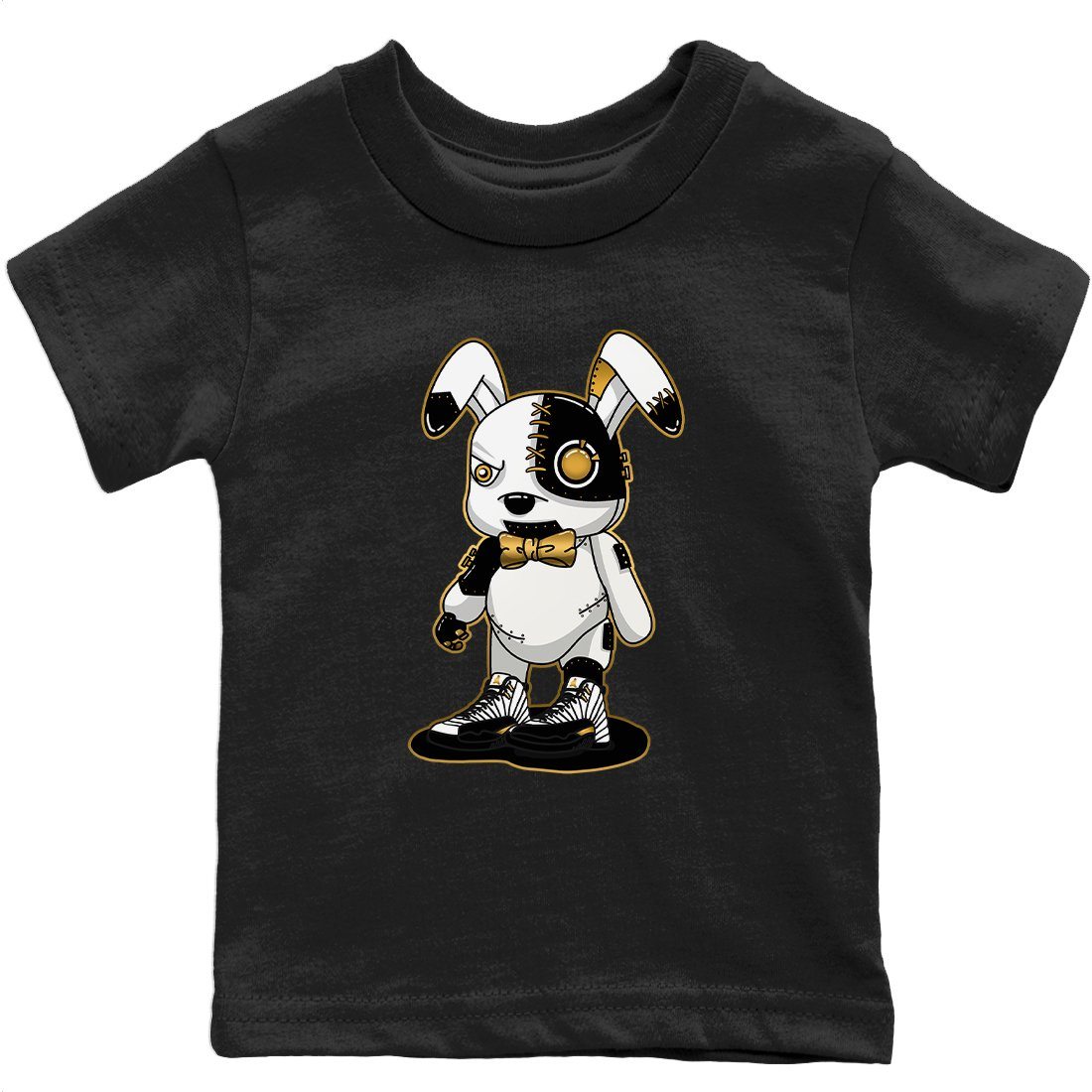Jordan 12 Royalty Sneaker Match Tees Cyborg Bunny Sneaker Tees Jordan 12 Royalty Sneaker Release Tees Kids Shirts