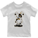 Jordan 12 Royalty Sneaker Match Tees Cyborg Bunny Sneaker Tees Jordan 12 Royalty Sneaker Release Tees Kids Shirts
