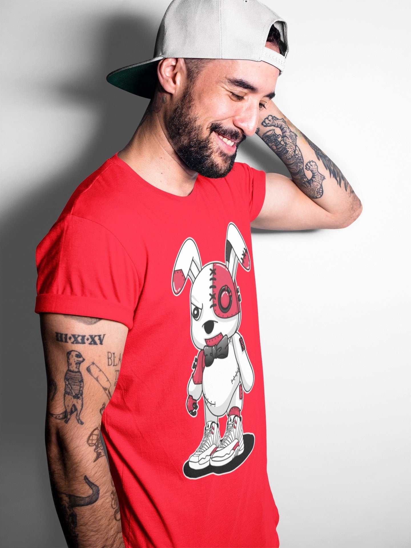 Jordan 12 Twist Sneaker Match Tees Cyborg Bunny Sneaker Tees Jordan 12 Twist Sneaker Release Tees Unisex Shirts