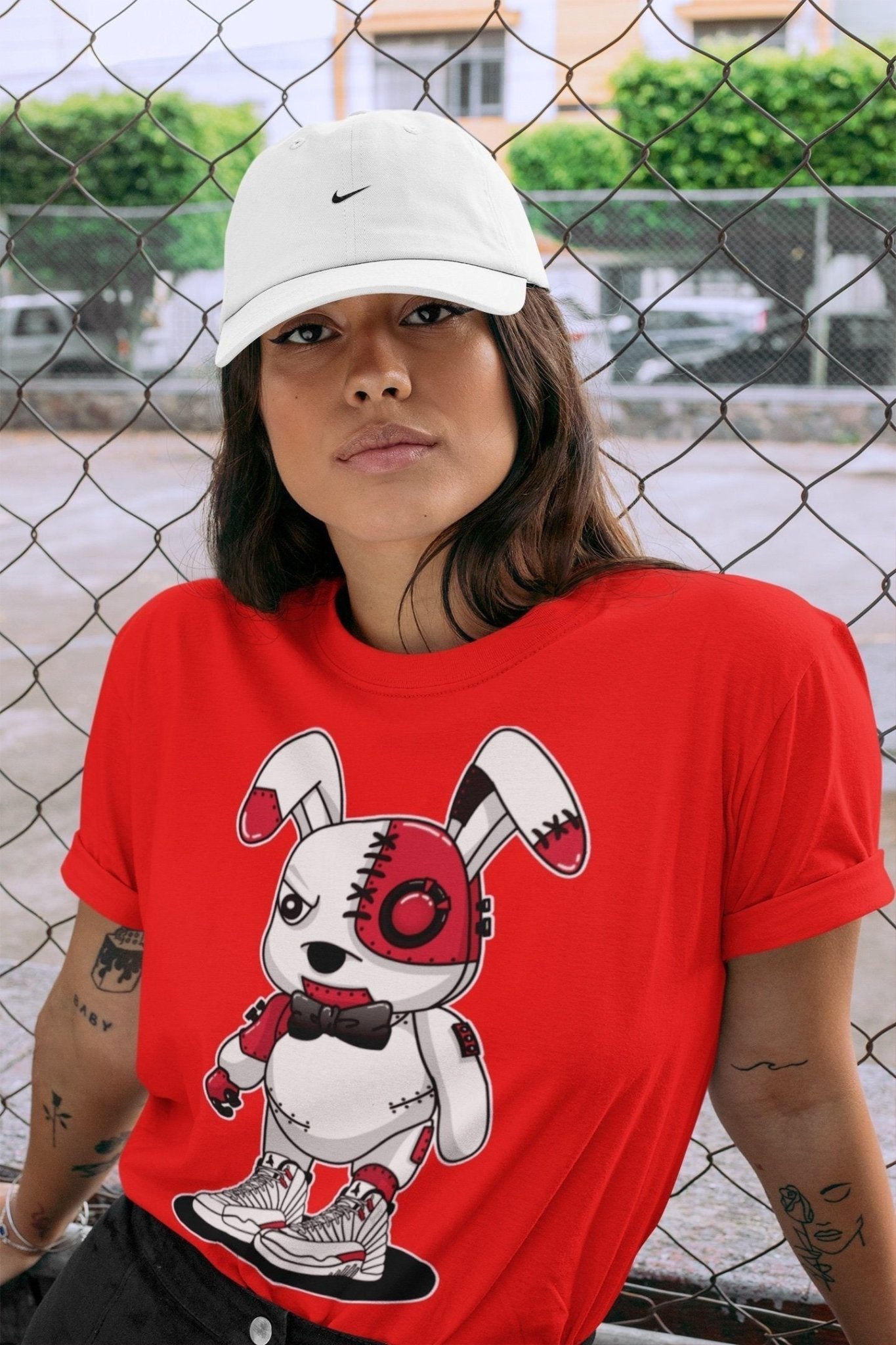 Jordan 12 Twist Sneaker Match Tees Cyborg Bunny Sneaker Tees Jordan 12 Twist Sneaker Release Tees Unisex Shirts