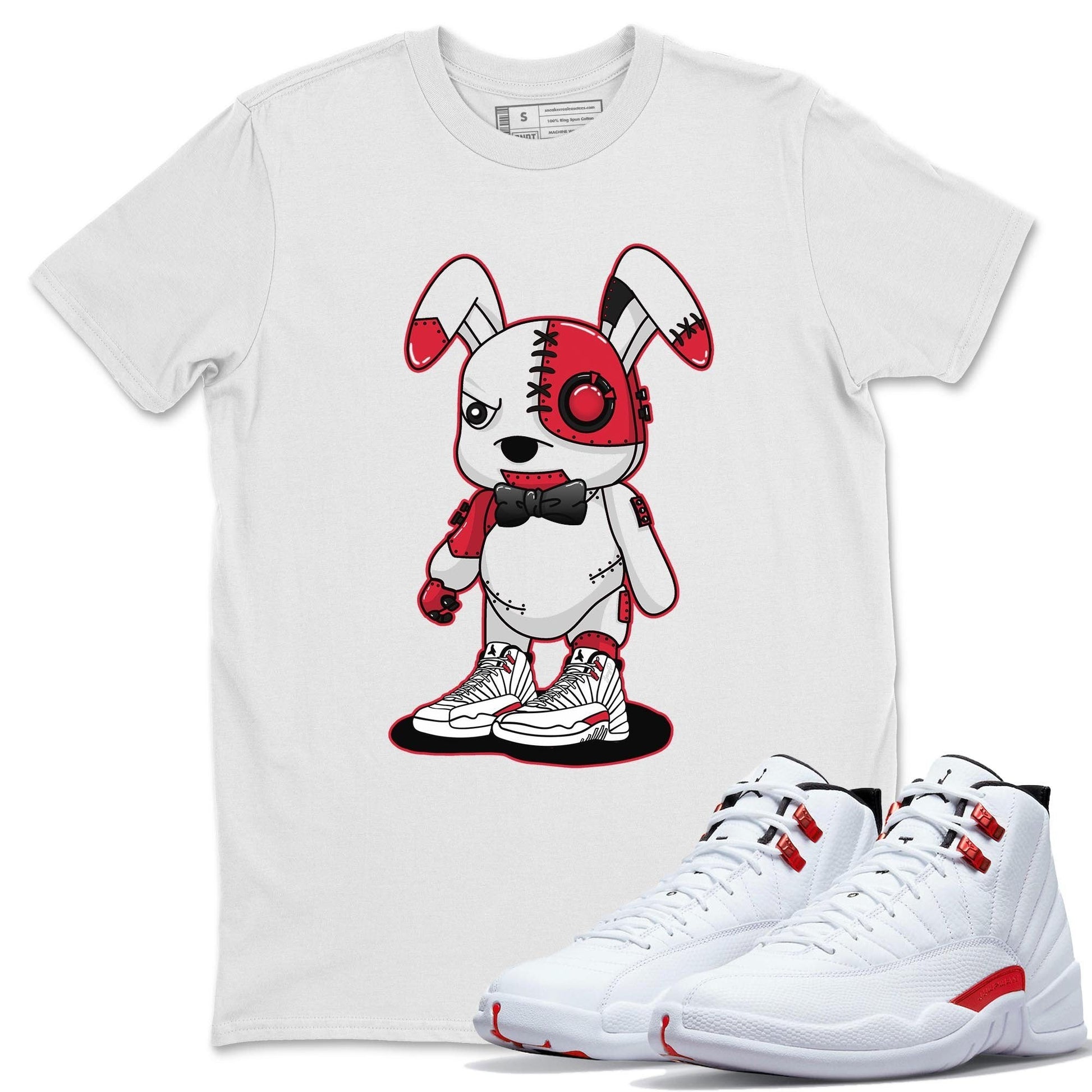 Jordan 12 Twist Sneaker Match Tees Cyborg Bunny Sneaker Tees Jordan 12 Twist Sneaker Release Tees Unisex Shirts