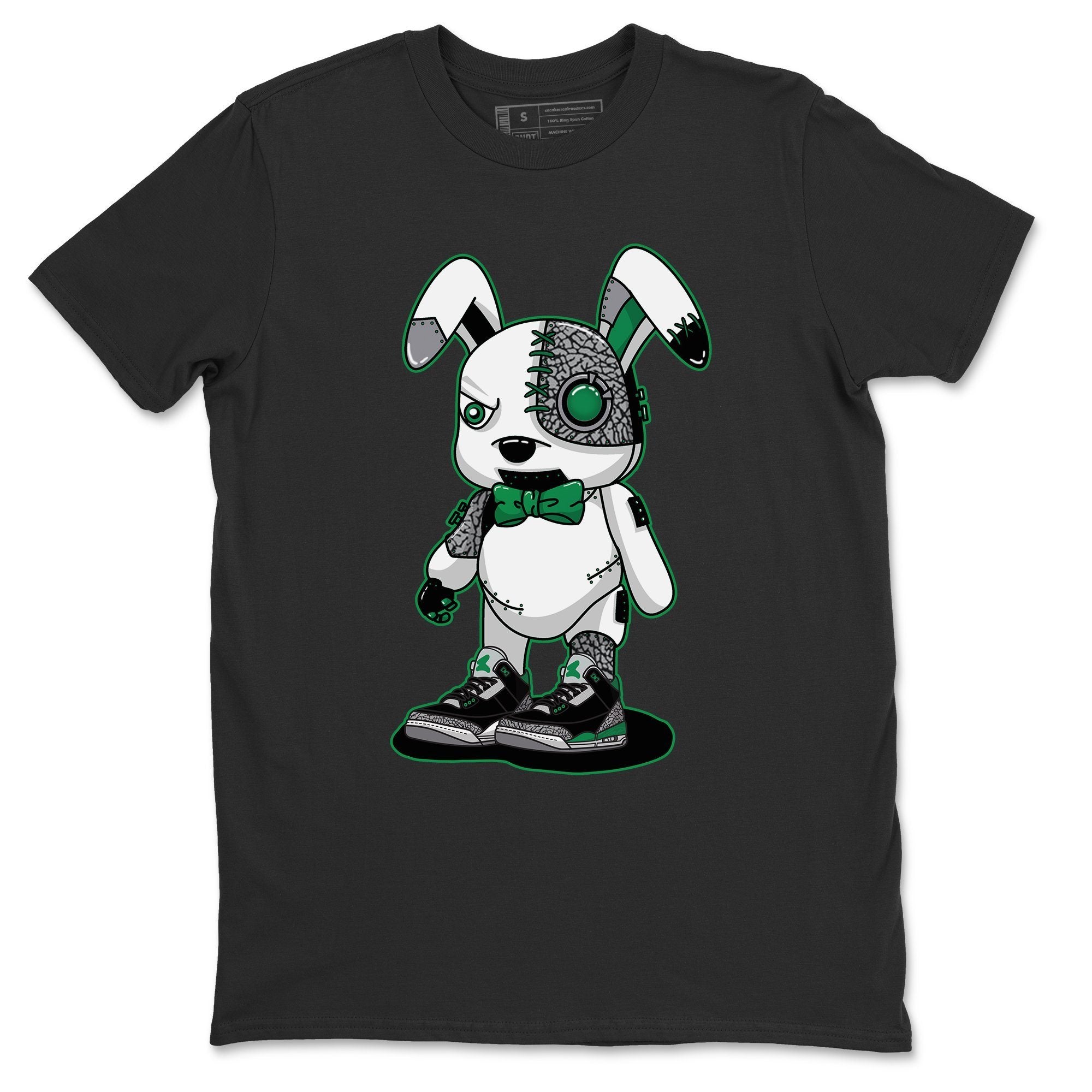 Jordan 3 Pine Green Sneaker Match Tees Cyborg Bunny Sneaker Tees Jordan 3 Pine Green Sneaker Release Tees Unisex Shirts