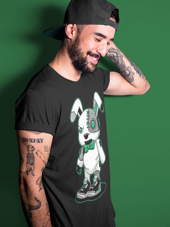 Jordan 3 Pine Green Sneaker Match Tees Cyborg Bunny Sneaker Tees Jordan 3 Pine Green Sneaker Release Tees Unisex Shirts