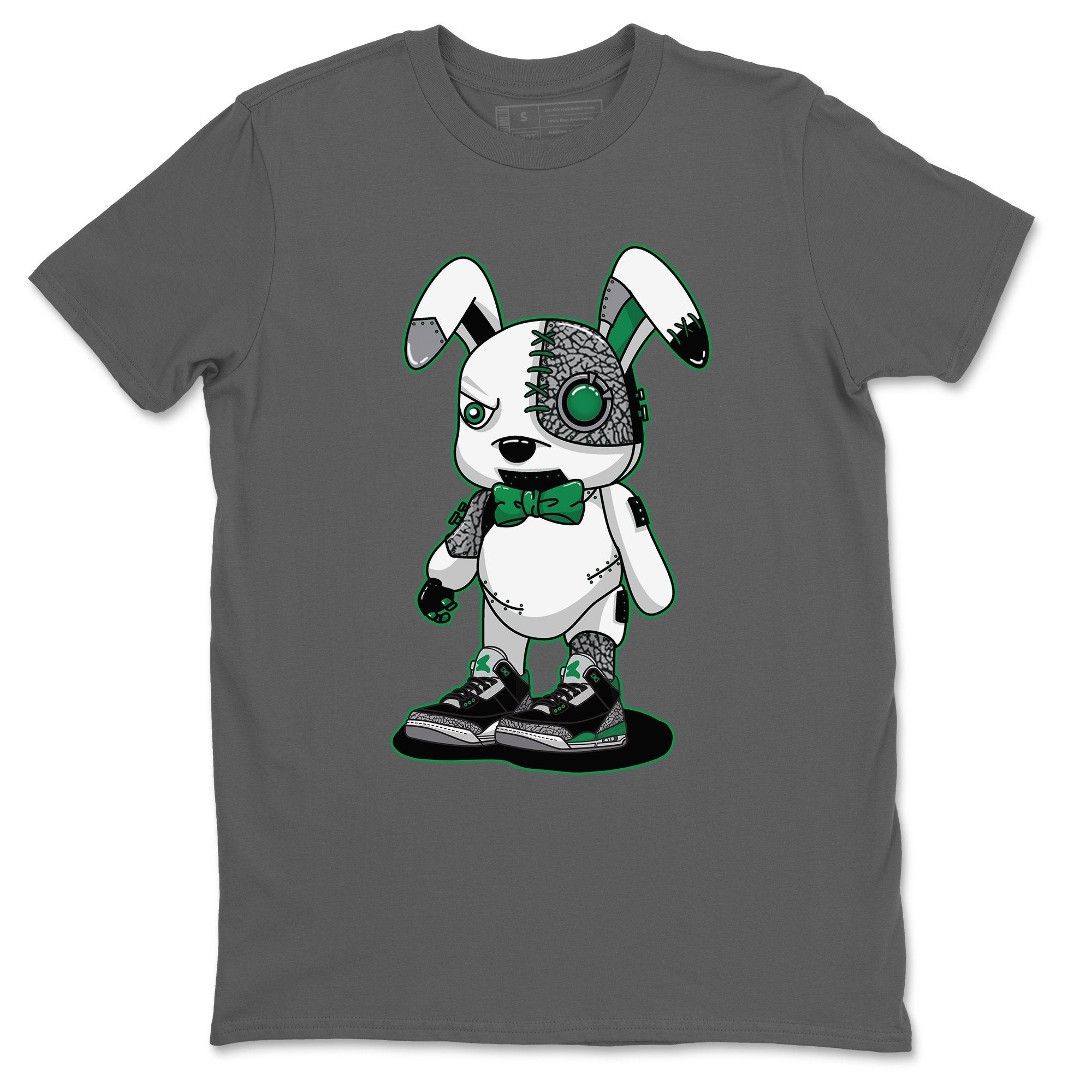 Jordan 3 Pine Green Sneaker Match Tees Cyborg Bunny Sneaker Tees Jordan 3 Pine Green Sneaker Release Tees Unisex Shirts