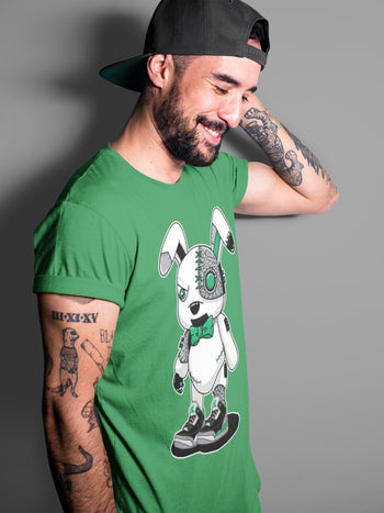 Jordan 3 Pine Green Sneaker Match Tees Cyborg Bunny Sneaker Tees Jordan 3 Pine Green Sneaker Release Tees Unisex Shirts