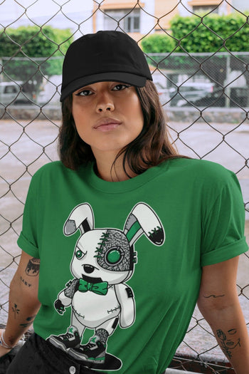 Jordan 3 Pine Green Sneaker Match Tees Cyborg Bunny Sneaker Tees Jordan 3 Pine Green Sneaker Release Tees Unisex Shirts
