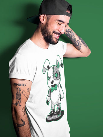 Jordan 3 Pine Green Sneaker Match Tees Cyborg Bunny Sneaker Tees Jordan 3 Pine Green Sneaker Release Tees Unisex Shirts