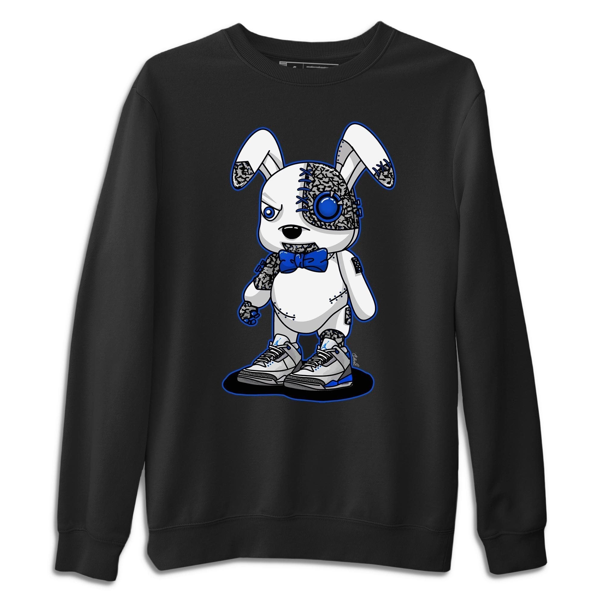 Jordan 3 Racer Blue Sneaker Match Tees Cyborg Bunny Sneaker Tees Jordan 3 Racer Blue Sneaker Release Tees Unisex Shirts