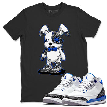 Jordan 3 Racer Blue Sneaker Match Tees Cyborg Bunny Sneaker Tees Jordan 3 Racer Blue Sneaker Release Tees Unisex Shirts