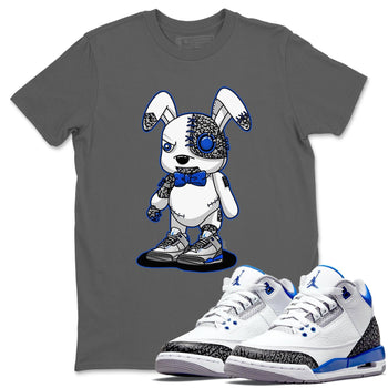 Jordan 3 Racer Blue Sneaker Match Tees Cyborg Bunny Sneaker Tees Jordan 3 Racer Blue Sneaker Release Tees Unisex Shirts